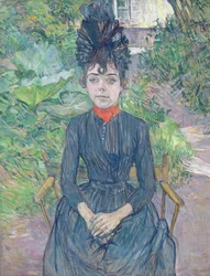 Justine Dieuhl, ca. 1891